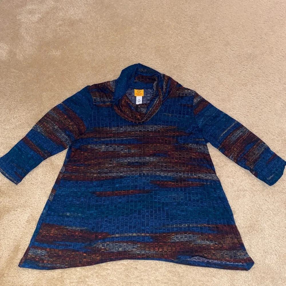 🍂🔹Ruby Rd. Funnel Neck Sweater🔹🍂 - Picture 5 of 7